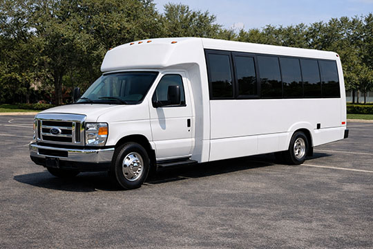 18-passenger minibus available for charter in Southaven, MS