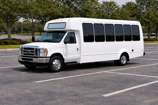 20-passenger minibus available for charter in Southaven, MS