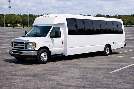 25-passenger minibus available for charter in Southaven, MS